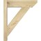 Ekena Millwork Traditional Slat Rough Sawn Outlooker, Douglas Fir, 6"W x 20"D x 24"H OUT06X20X24TRA06RDF - alternate 3